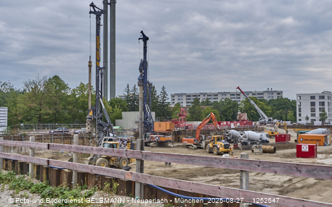 27.08.2025 - DEMOS-Baustelle und BayernHeim-Baustelle Alexiqauartier in Neuperlach 27.08.2025 - DEMOS-Baustelle und BayernHeim-Baustelle Alexiqauartier in Neuperlach
