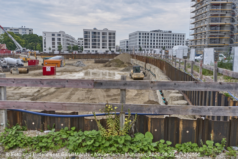 27.08.2025 - DEMOS-Baustelle und BayernHeim-Baustelle Alexiqauartier in Neuperlach 27.08.2025 - DEMOS-Baustelle und BayernHeim-Baustelle Alexiqauartier in Neuperlach