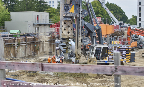 27.08.2025 - DEMOS-Baustelle und BayernHeim-Baustelle Alexiqauartier in Neuperlach 27.08.2025 - DEMOS-Baustelle und BayernHeim-Baustelle Alexiqauartier in Neuperlach