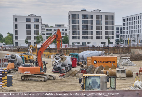 27.08.2025 - DEMOS-Baustelle und BayernHeim-Baustelle Alexiqauartier in Neuperlach 27.08.2025 - DEMOS-Baustelle und BayernHeim-Baustelle Alexiqauartier in Neuperlach