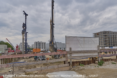 27.08.2025 - DEMOS-Baustelle und BayernHeim-Baustelle Alexiqauartier in Neuperlach 27.08.2025 - DEMOS-Baustelle und BayernHeim-Baustelle Alexiqauartier in Neuperlach