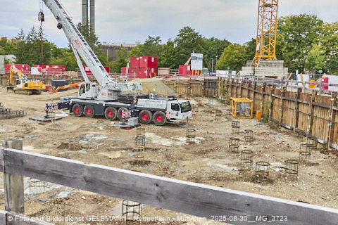 30.08.2025 - DEMOS-Baustelle und BayernHeim-Baustelle Alexiqauartier und BayernHeim in Neuperlach 30.08.2025 - DEMOS-Baustelle und BayernHeim-Baustelle Alexiqauartier und BayernHeim in Neuperlach