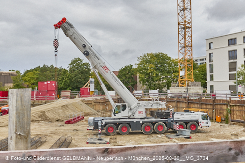 30.08.2025 - DEMOS-Baustelle und BayernHeim-Baustelle Alexiqauartier und BayernHeim in Neuperlach 30.08.2025 - DEMOS-Baustelle und BayernHeim-Baustelle Alexiqauartier und BayernHeim in Neuperlach