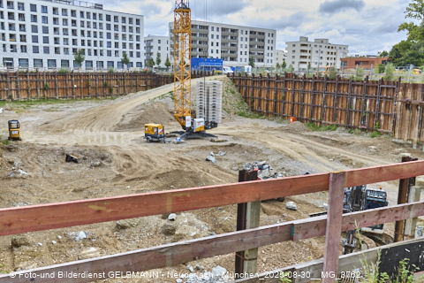 30.08.2025 - DEMOS-Baustelle und BayernHeim-Baustelle Alexiqauartier und BayernHeim in Neuperlach 30.08.2025 - DEMOS-Baustelle und BayernHeim-Baustelle Alexiqauartier und BayernHeim in Neuperlach