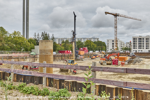 30.08.2025 - DEMOS-Baustelle und BayernHeim-Baustelle Alexiqauartier und BayernHeim in Neuperlach 30.08.2025 - DEMOS-Baustelle und BayernHeim-Baustelle Alexiqauartier und BayernHeim in Neuperlach