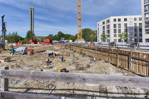 03.09.2025 - DEMOS-Baustelle und BayernHeim-Baustelle Alexiqauartier und BayernHeim in Neuperlach 03.09.2025 - DEMOS-Baustelle und BayernHeim-Baustelle Alexiqauartier und BayernHeim in Neuperlach