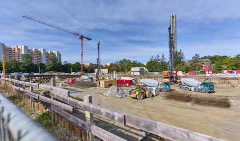 03.09.2025 - DEMOS-Baustelle und BayernHeim-Baustelle Alexiqauartier und BayernHeim in Neuperlach 03.09.2025 - DEMOS-Baustelle und BayernHeim-Baustelle Alexiqauartier und BayernHeim in Neuperlach
