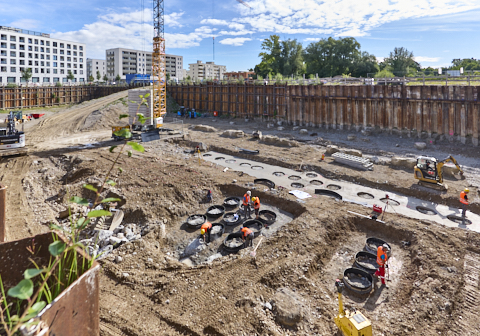 03.09.2025 - DEMOS-Baustelle und BayernHeim-Baustelle Alexiqauartier und BayernHeim in Neuperlach 03.09.2025 - DEMOS-Baustelle und BayernHeim-Baustelle Alexiqauartier und BayernHeim in Neuperlach