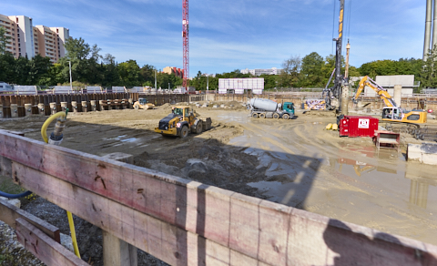 03.09.2025 - DEMOS-Baustelle und BayernHeim-Baustelle Alexiqauartier und BayernHeim in Neuperlach 03.09.2025 - DEMOS-Baustelle und BayernHeim-Baustelle Alexiqauartier und BayernHeim in Neuperlach