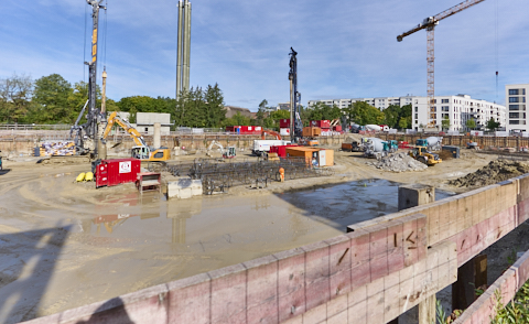 03.09.2025 - DEMOS-Baustelle und BayernHeim-Baustelle Alexiqauartier und BayernHeim in Neuperlach 03.09.2025 - DEMOS-Baustelle und BayernHeim-Baustelle Alexiqauartier und BayernHeim in Neuperlach