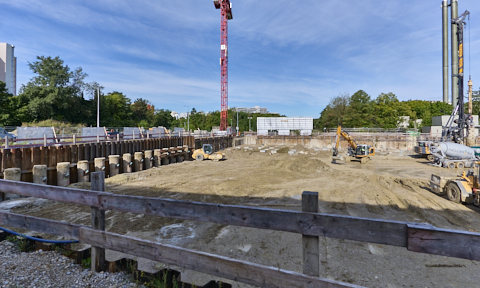 03.09.2025 - DEMOS-Baustelle und BayernHeim-Baustelle Alexiqauartier und BayernHeim in Neuperlach 03.09.2025 - DEMOS-Baustelle und BayernHeim-Baustelle Alexiqauartier und BayernHeim in Neuperlach