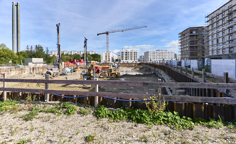 03.09.2025 - DEMOS-Baustelle und BayernHeim-Baustelle Alexiqauartier und BayernHeim in Neuperlach 03.09.2025 - DEMOS-Baustelle und BayernHeim-Baustelle Alexiqauartier und BayernHeim in Neuperlach