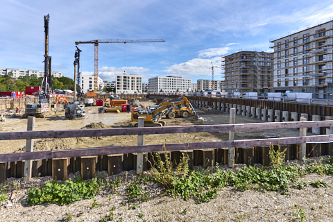 03.09.2025 - DEMOS-Baustelle und BayernHeim-Baustelle Alexiqauartier und BayernHeim in Neuperlach 03.09.2025 - DEMOS-Baustelle und BayernHeim-Baustelle Alexiqauartier und BayernHeim in Neuperlach