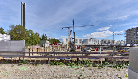 03.09.2025 - DEMOS-Baustelle und BayernHeim-Baustelle Alexiqauartier und BayernHeim in Neuperlach 03.09.2025 - DEMOS-Baustelle und BayernHeim-Baustelle Alexiqauartier und BayernHeim in Neuperlach