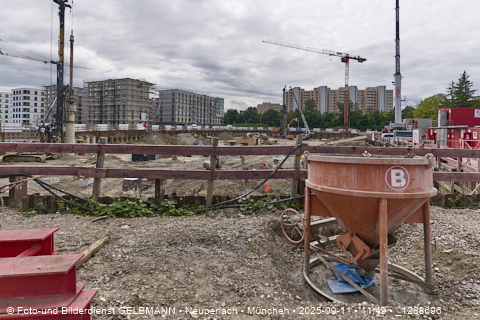 Baustelle Alexisquartier und BayernHeim in Neuperlach Baustelle Alexisquartier und BayernHeim in Neuperlach