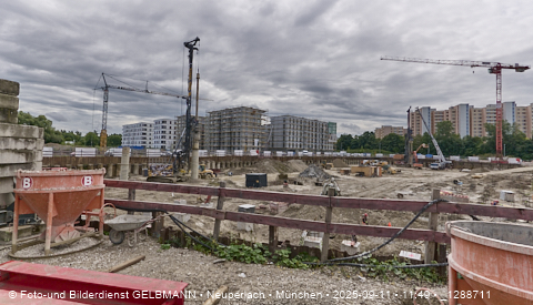 Baustelle Alexisquartier und BayernHeim in Neuperlach Baustelle Alexisquartier und BayernHeim in Neuperlach