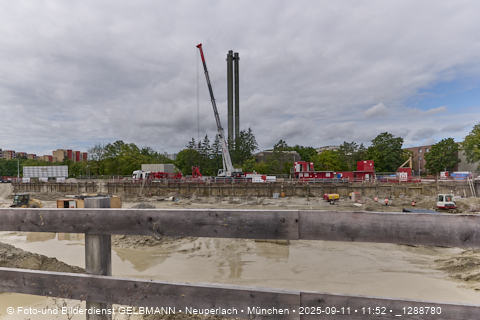 Baustelle Alexisquartier und BayernHeim in Neuperlach Baustelle Alexisquartier und BayernHeim in Neuperlach