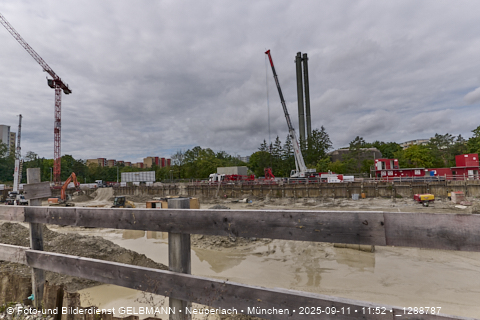 Baustelle Alexisquartier und BayernHeim in Neuperlach Baustelle Alexisquartier und BayernHeim in Neuperlach
