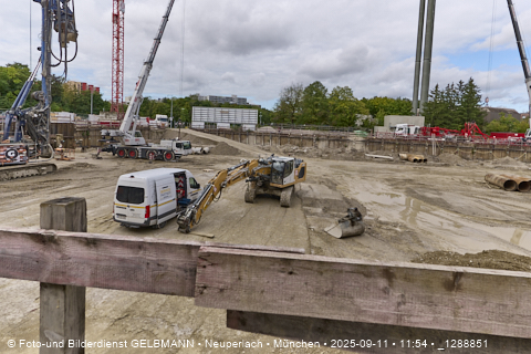 Baustelle Alexisquartier und BayernHeim in Neuperlach Baustelle Alexisquartier und BayernHeim in Neuperlach