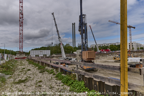 Baustelle Alexisquartier und BayernHeim in Neuperlach Baustelle Alexisquartier und BayernHeim in Neuperlach
