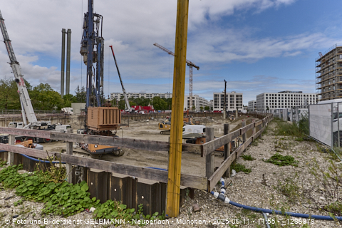 Baustelle Alexisquartier und BayernHeim in Neuperlach Baustelle Alexisquartier und BayernHeim in Neuperlach