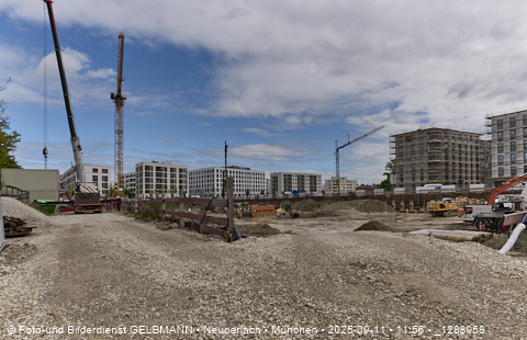 Baustelle Alexisquartier und BayernHeim in Neuperlach Baustelle Alexisquartier und BayernHeim in Neuperlach
