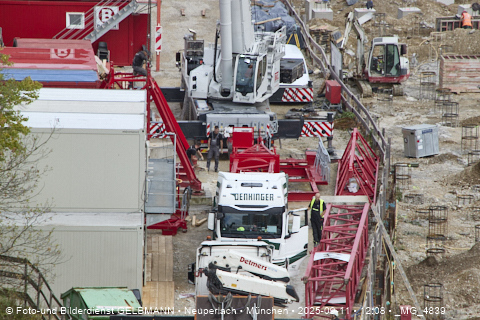 Baustelle Alexisquartier und BayernHeim in Neuperlach Baustelle Alexisquartier und BayernHeim in Neuperlach