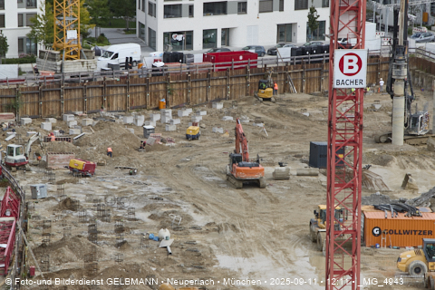 Baustelle Alexisquartier und BayernHeim in Neuperlach Baustelle Alexisquartier und BayernHeim in Neuperlach