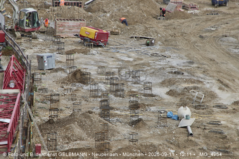 Baustelle Alexisquartier und BayernHeim in Neuperlach Baustelle Alexisquartier und BayernHeim in Neuperlach