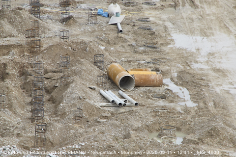 Baustelle Alexisquartier und BayernHeim in Neuperlach Baustelle Alexisquartier und BayernHeim in Neuperlach