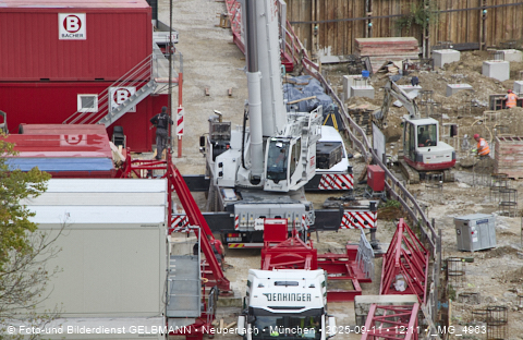 Baustelle Alexisquartier und BayernHeim in Neuperlach Baustelle Alexisquartier und BayernHeim in Neuperlach
