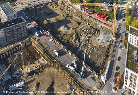 02.10.2025 - Baustelle BayernHeim und DEMOS im Alexisquartier