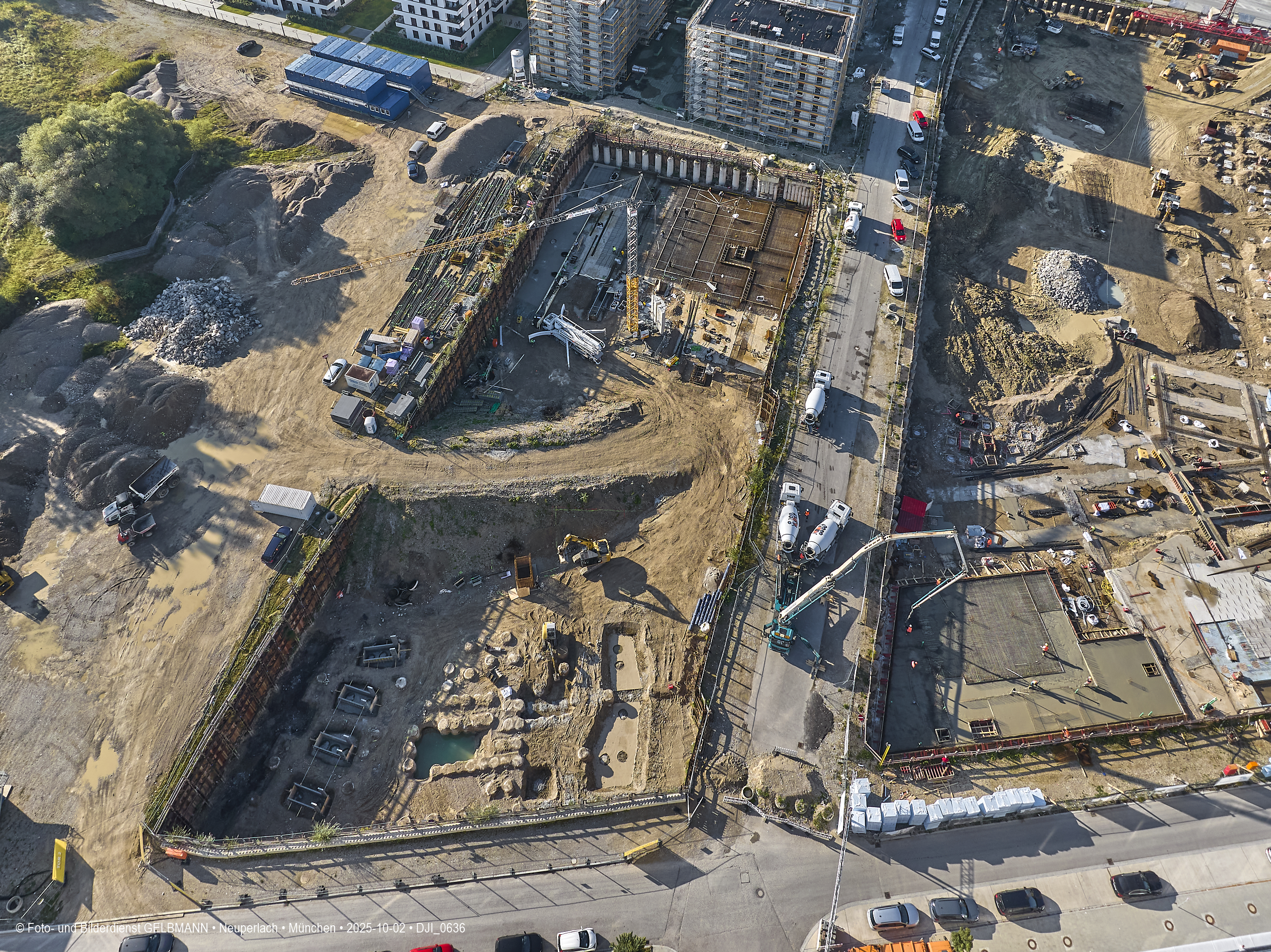 02.10.2025 - Baustelle BayernHeim und DEMOS im Alexisquartier 02.10.2025 - Baustelle BayernHeim und DEMOS im Alexisquartier