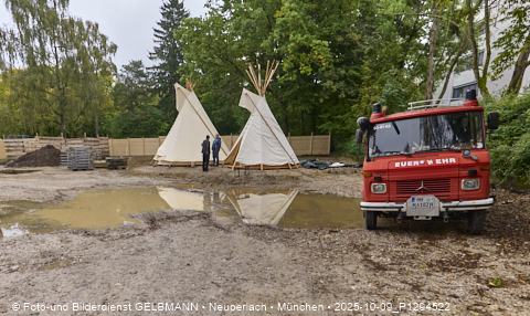11.10.2025 - Spielplatz im Kindergarten Haus für Kinder in Neuperlach