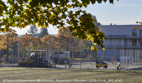 14.10.2025 - Baustelle zur Grundschule am Karl-Marx-Ring in Neuperlach