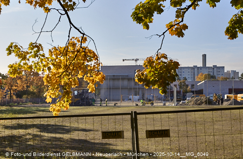 14.10.2025 - Baustelle zur Grundschule am Karl-Marx-Ring in Neuperlach