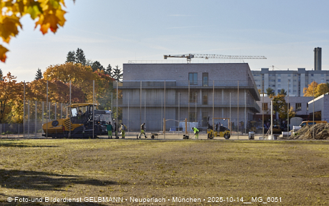 14.10.2025 - Baustelle zur Grundschule am Karl-Marx-Ring in Neuperlach