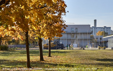 14.10.2025 - Baustelle zur Grundschule am Karl-Marx-Ring in Neuperlach