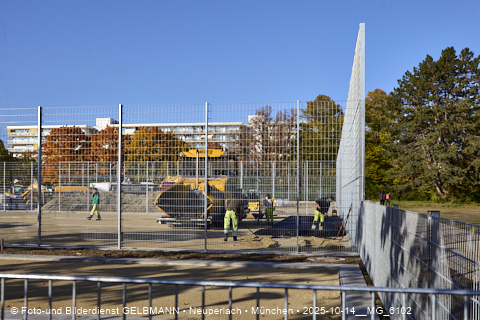 14.10.2025 - Baustelle zur Grundschule am Karl-Marx-Ring in Neuperlach