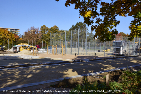 14.10.2025 - Baustelle zur Grundschule am Karl-Marx-Ring in Neuperlach