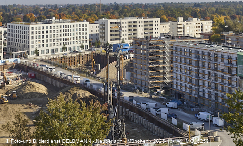 15.10.2025 - Baustelle auf dem Alexisquartier -BayernHeim und DEMOS