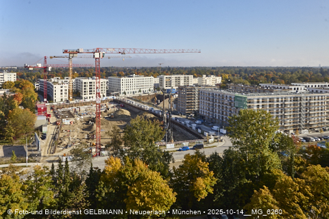 15.10.2025 - Baustelle auf dem Alexisquartier -BayernHeim und DEMOS