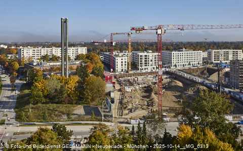 15.10.2025 - Baustelle auf dem Alexisquartier -BayernHeim und DEMOS