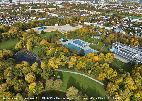 21.10.2025 - Geothermiebohrung am Ostpark und Michaelibad im Herbst 2025