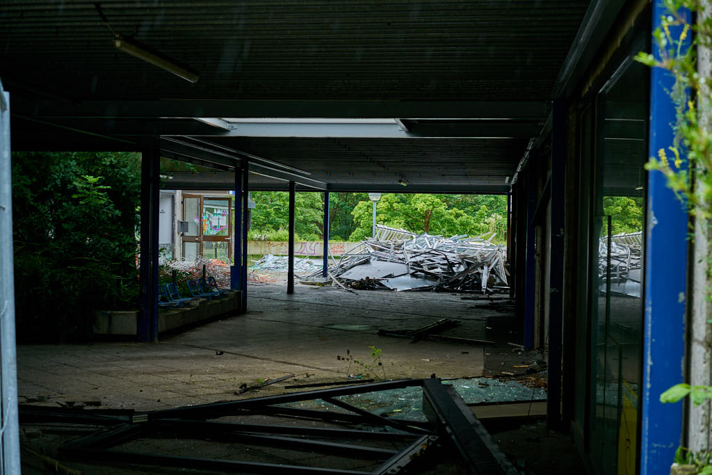 15.07.2021 - Entkernung im Quiddezentrum in Neuperlach