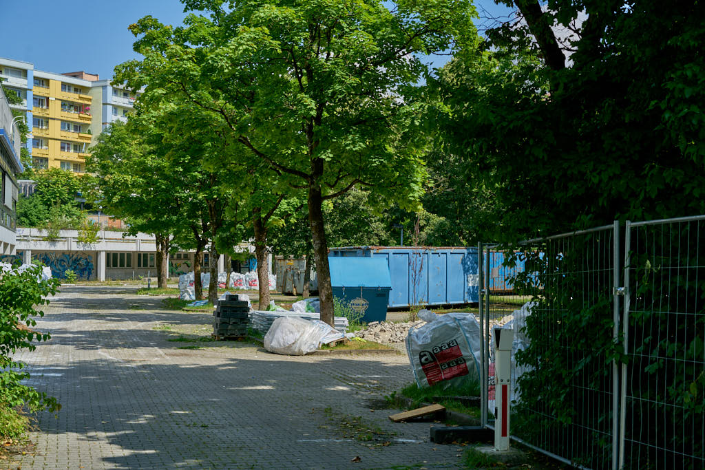 23.07.2021 - Entkernung im Quiddezentrum in Neuperlach