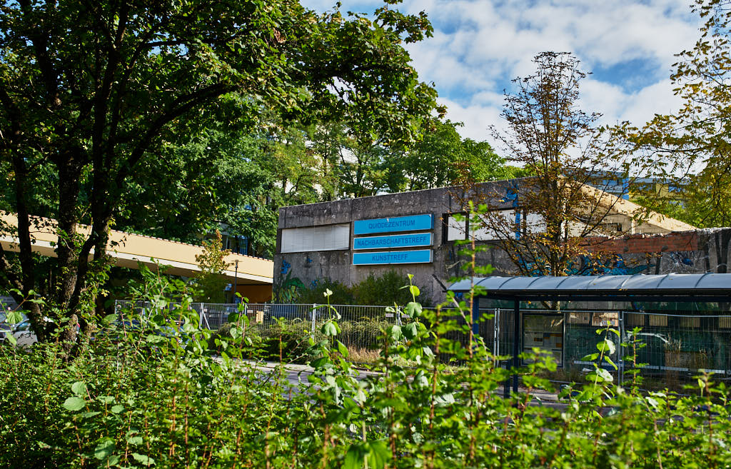 24.09.2021 - Abrissbegin des Quiddezentrums in Neuperlach