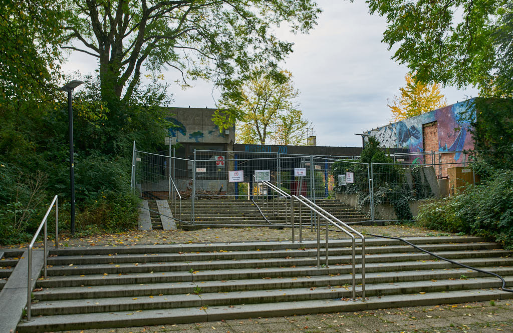 29.09.2021 - Abrissbegin des Quiddezentrums in Neuperlach