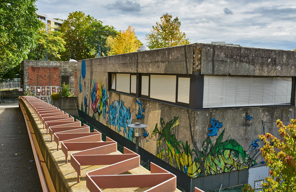 29.09.2021 - Abrissbegin des Quiddezentrums in Neuperlach