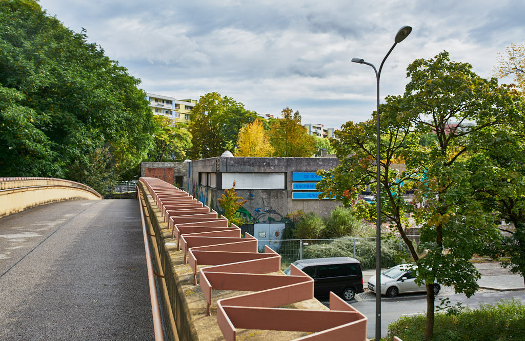 29.09.2021 - Abrissbegin des Quiddezentrums in Neuperlach